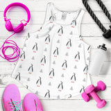 Penguin pattern Women Racerback Tank Top