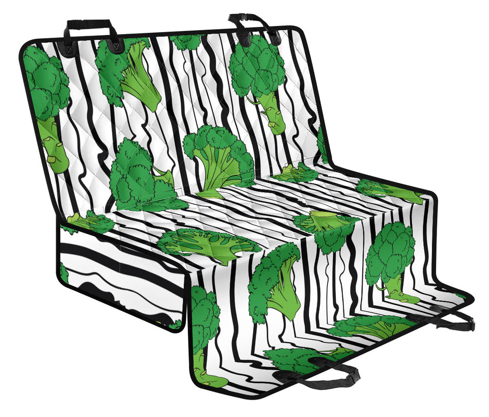 Cool Broccoli Pattern Dog Car Seat Covers