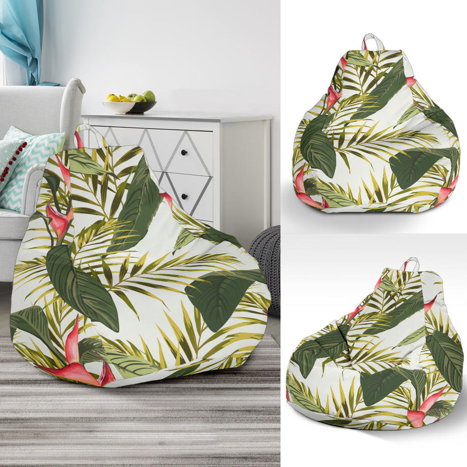 Heliconia Pattern Bean Bag Cover