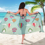 Hot Air Balloon Design Pattern Sarong