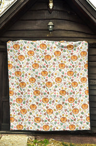 Lion Pattern Print Design 04 Premium Quilt