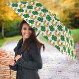 Horseshoes Pattern Print Design 04 Umbrella