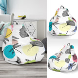 Dragonflies Ginkgo Leaves Pattern Bean Bag Cover