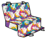 Colorful Crow Illustration Pattern Dog Car Seat Covers