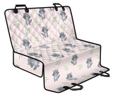 Cute Raccoons Leaves Pattern Dog Car Seat Covers