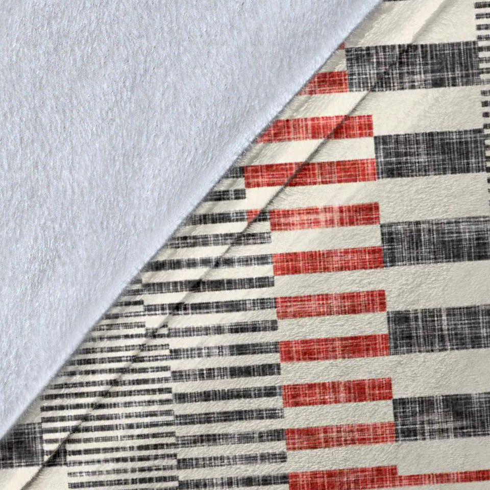 Zigzag Chevron Striped Pattern Premium Blanket