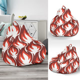 Fire Flame Symbol Design Pattern Bean Bag Cover