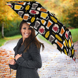 Beer Type Pattern Umbrella