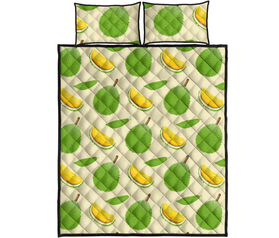Durian pattern Quilt Bed Set