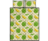 Durian pattern Quilt Bed Set