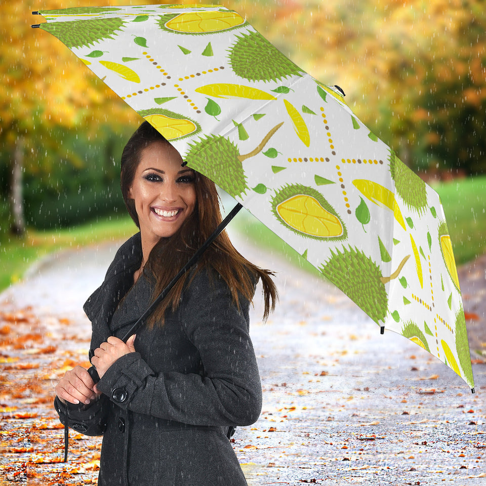 Durian Pattern Background Umbrella