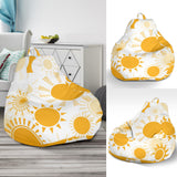 Sun Design Pattern Bean Bag Cover