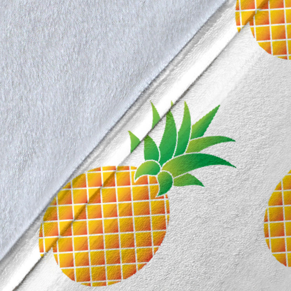 Pineapples Pattern Premium Blanket