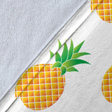 Pineapples Pattern Premium Blanket