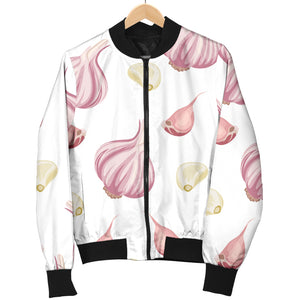 Garlic Pattern Women'S Bomber Jacket