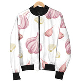 Garlic Pattern Women'S Bomber Jacket