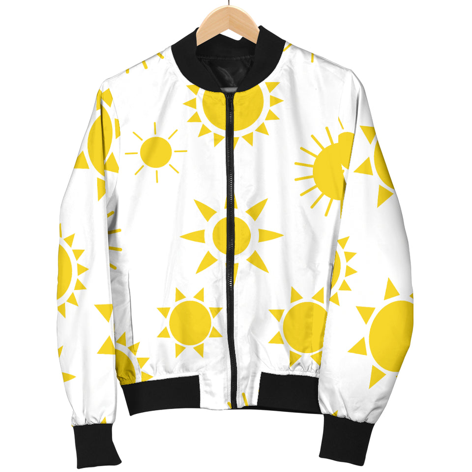 Sun Pattern Men'S Bomber Jacket