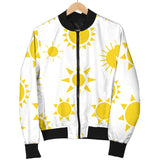 Sun Pattern Men'S Bomber Jacket