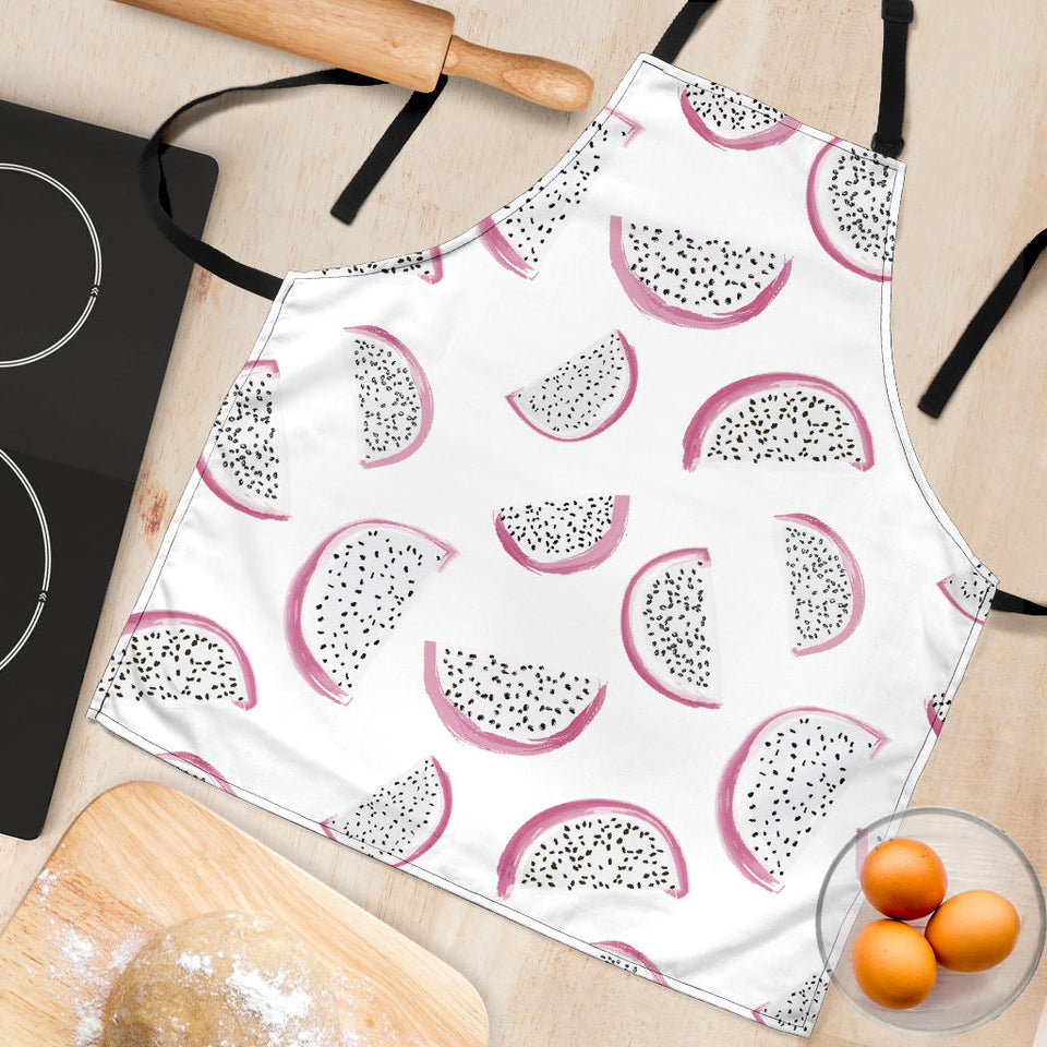 Dragon Fruit Pattern Adjustable Apron