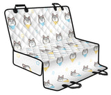 Cute Siberian Husky Pattern Dog Car Seat Covers