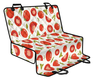 Tomato Pattern Dog Car Seat Covers