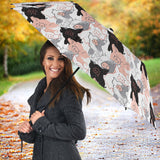 Pig Pattern Print Design 05 Umbrella