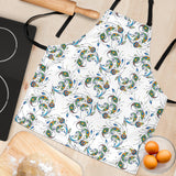 Peacock Feather Pattern Adjustable Apron