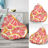 Tropical Grapefruit Pattern Bean Bag Cover