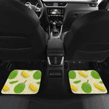 Durian Pattern Front And Back Car Mats
