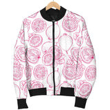 Sketch Guava Pattern Men'S Bomber Jacket