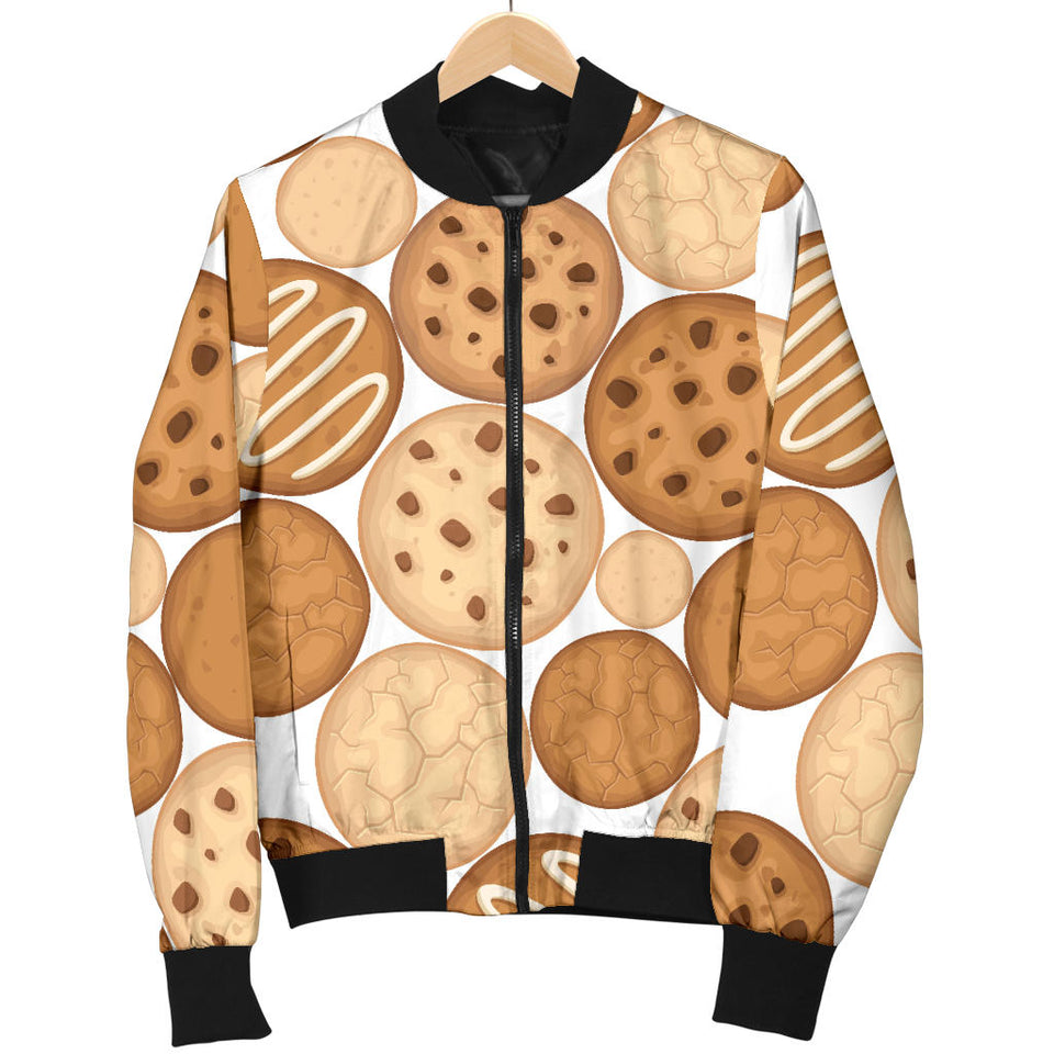Various Cookie Pattern Men'S Bomber Jacket