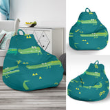 Crocodile Pattern Bean Bag Cover