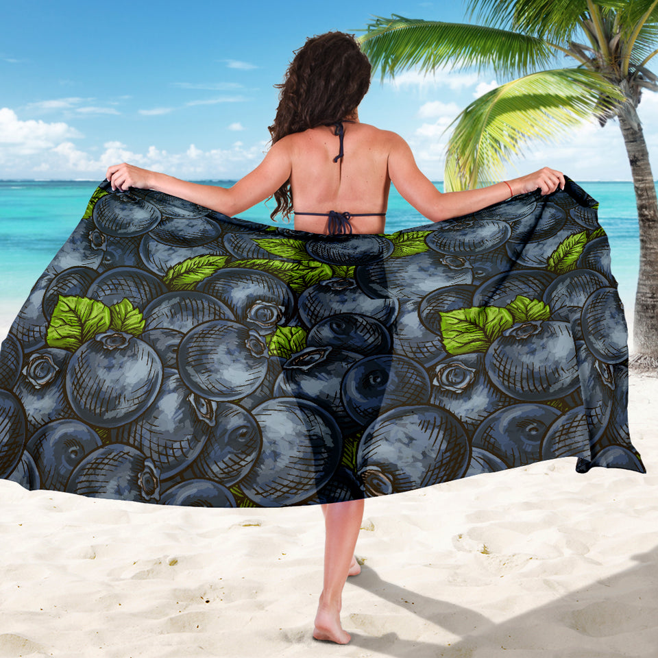 Blueberry Pattern Sarong
