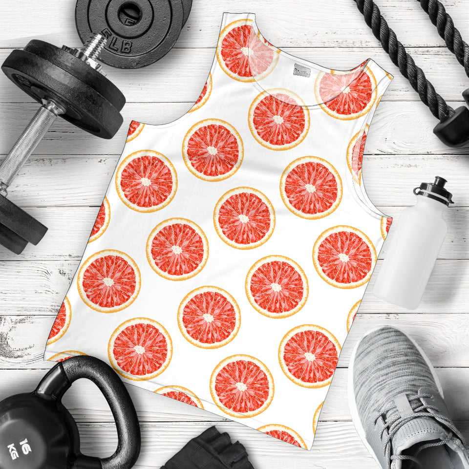 Grapefruit pattern Men Tank Top