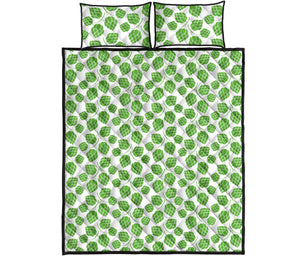 Hop pattern background Quilt Bed Set
