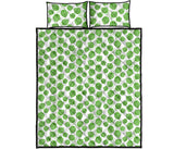 Hop pattern background Quilt Bed Set