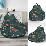 Snake Forest Pattern Bean Bag Cover