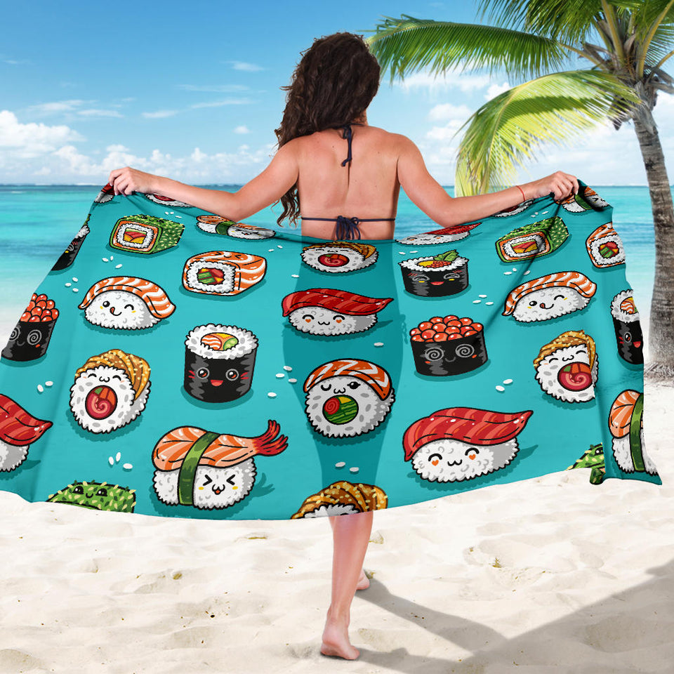 Cute Sushi Pattern Sarong