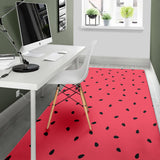 Watermelon Texture Background Area Rug