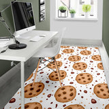 Chocolate Chip Cookie Pattern Area Rug