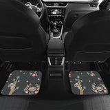 Cute Koala Pattern Front And Back Car Mats