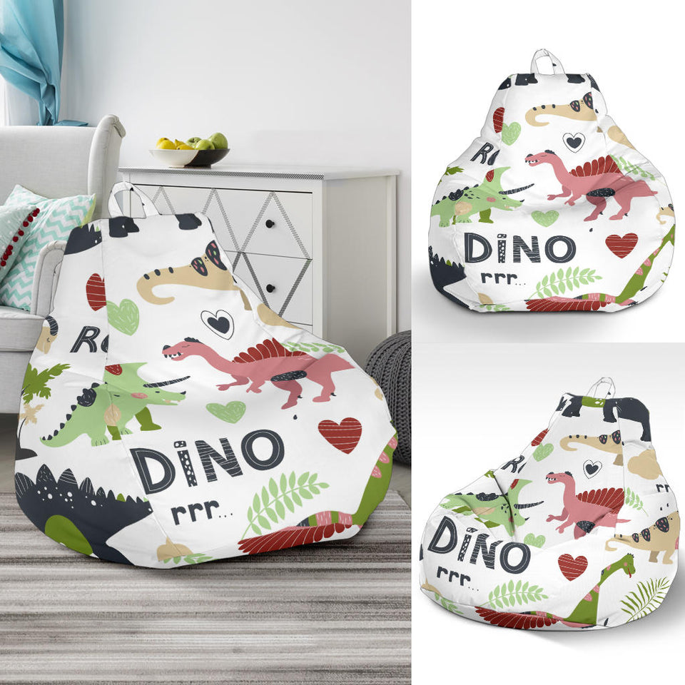 Cute Dinosaurs Pattern Bean Bag Cover