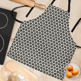 Coffee Bean Abstract Modern Pattern Adjustable Apron