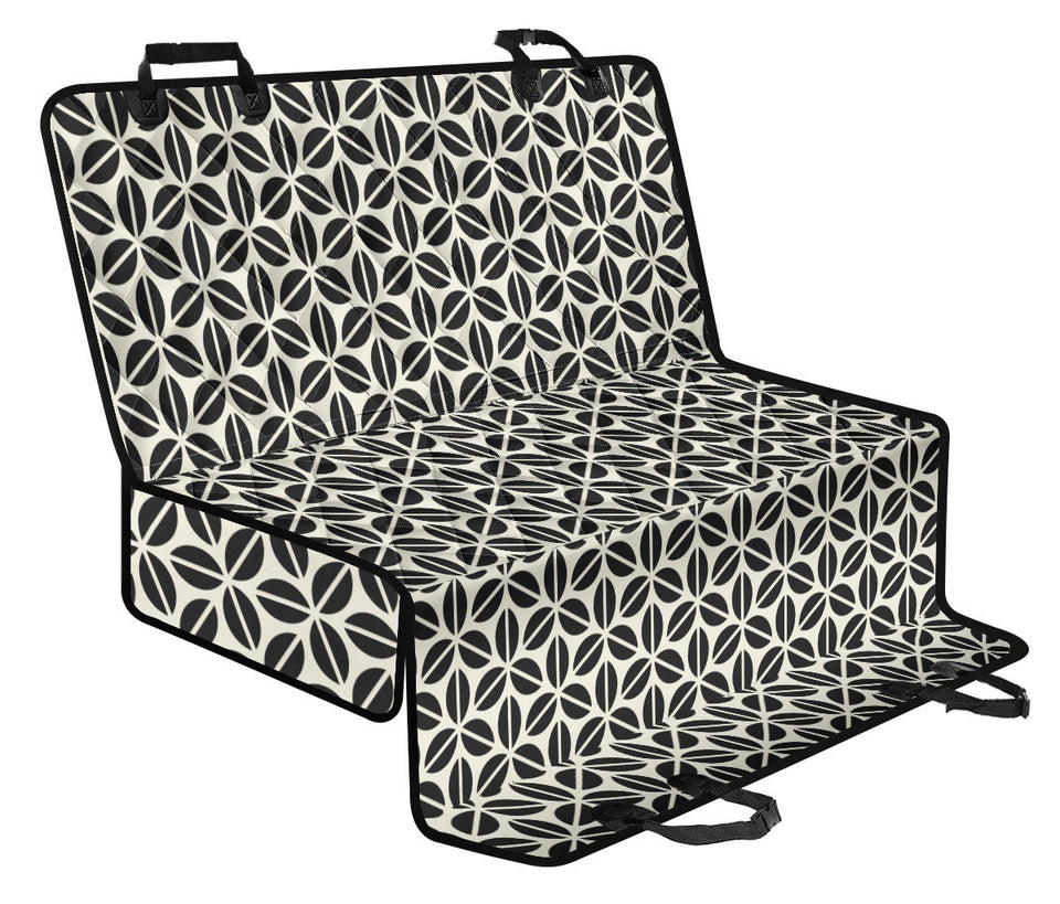 Coffee Bean Abstract Modern Pattern Dog Car Seat Covers