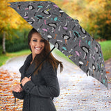 Ostrich Pattern Print Design 01 Umbrella