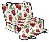 Red Apples Pattern Dog Car Seat Covers