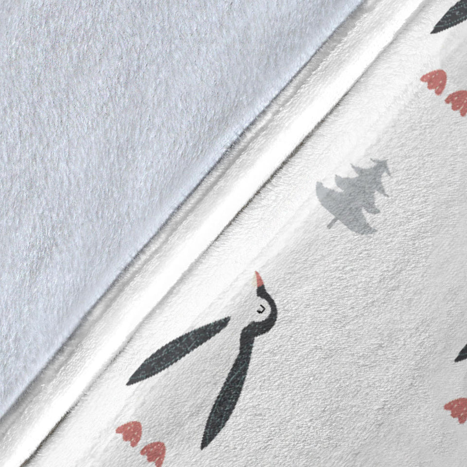 Penguin Pattern Premium Blanket