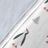Penguin Pattern Premium Blanket