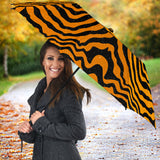 Bengal Tigers Skin Print Pattern Umbrella