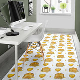 Pancake Pattern Print Design 03 Area Rug